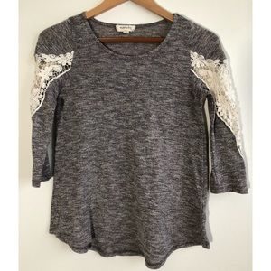 Urban Outfitters Size M Lace Detail Shirt